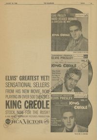 02. Billboard Promo Adverts from Augut 18, 1958