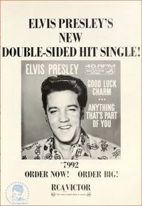 00. Good Luck Charm - Anything Thats Part Of You Promo Ad 47-7992
