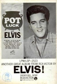 01. POT LUCK WITH ELVIS Promo Ad