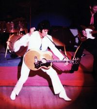 17. Elvis on August 26, 1969 in the International Hotel, Las Vegas