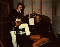 14. Elvis and Roy Hamilton in the American Sound Studio 1969